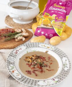 Crema de Setas y patatas